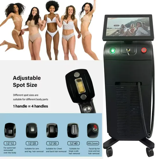 Ice Cool High Quality Beauty Equipment Painless Hair Removal IPL Laser