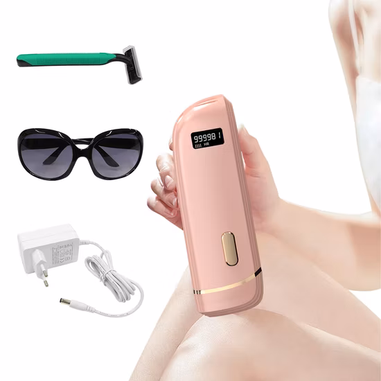Home Portable Diode IPL Photon Rejuvenation Freezing Point Laser Hair Removal Device with More Than 0.5 Million Lights with FDA Certificate