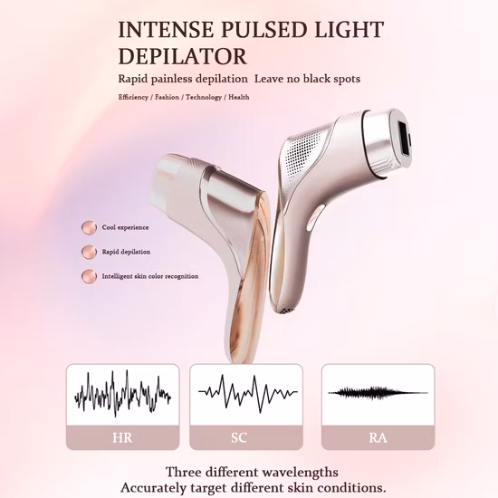 Equipo de belleza de última tecnología Sapphire Ice cool IPL Depilación sin dolor