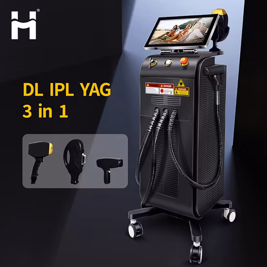 Equipo de belleza para eliminación de tatuajes y vello láser IPL Elight multifuncional para fotones de piel, rejuvenecimiento, acné, removedor de pigmentación